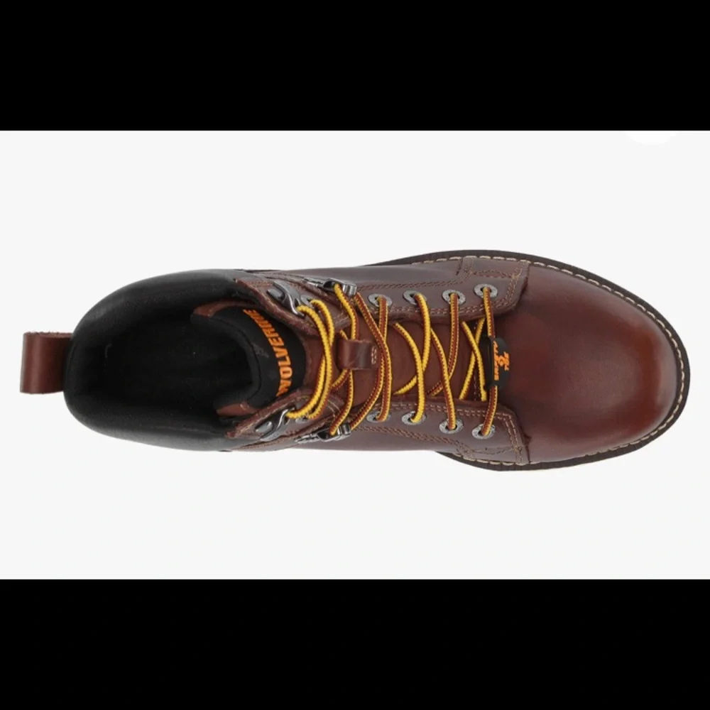 WOLVERINE Men's I-90 DuraShocks 6" Wedge Industrial Shoe - Picture 6 of 13